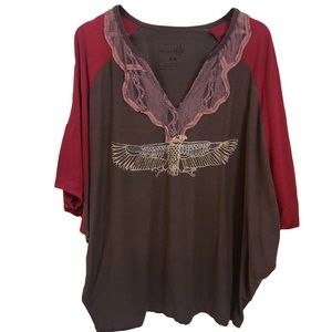 Free People Oversized Eagle Top Tunic